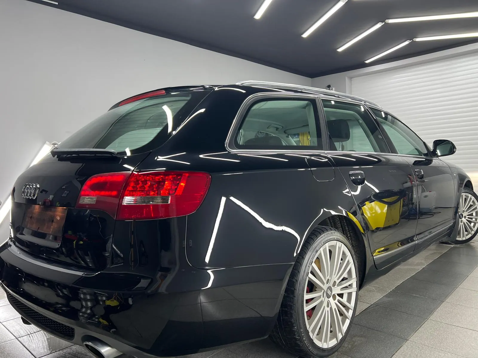 Audi A6 — poliranje laka, rezultat detailinga 3