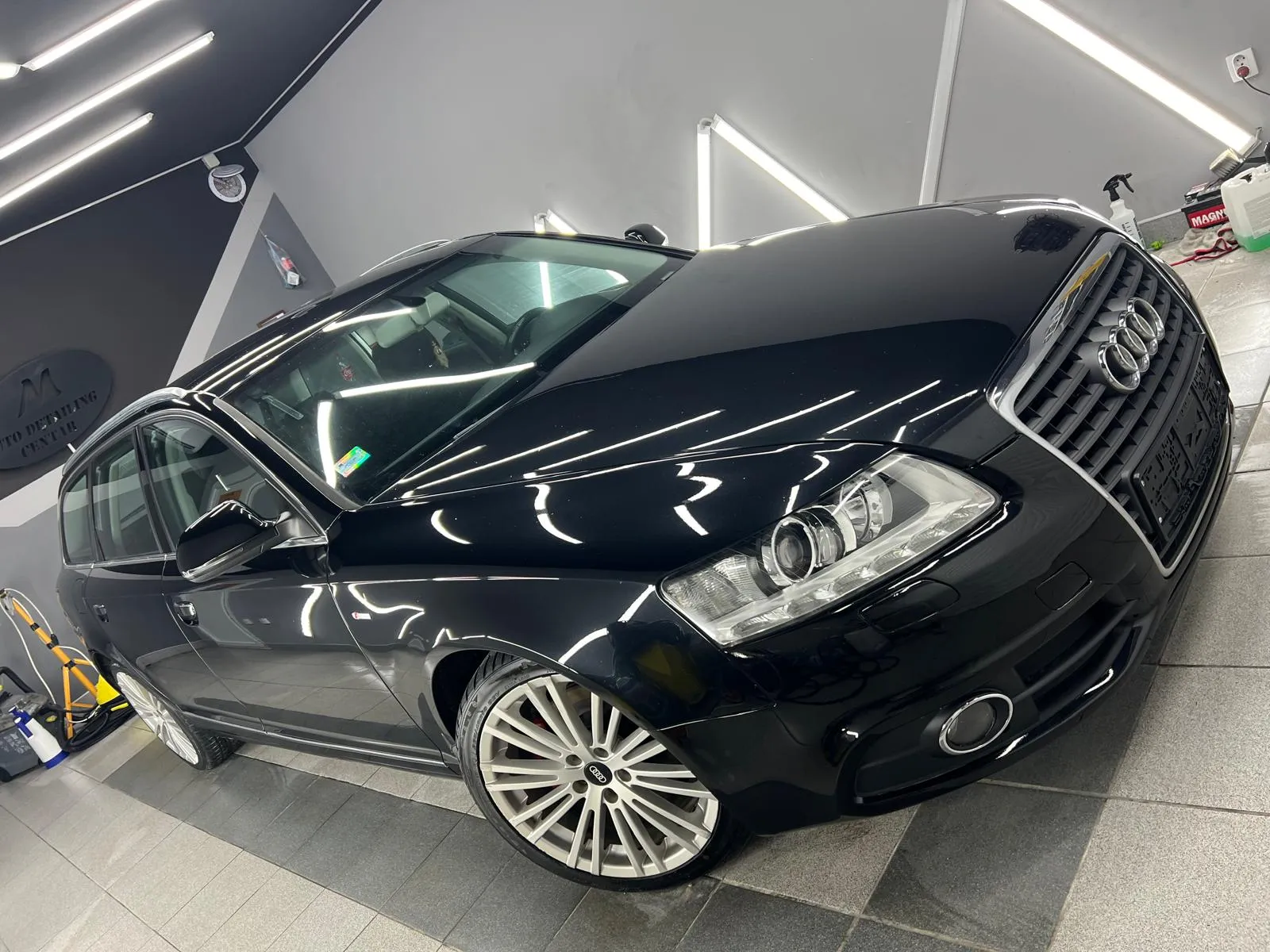 Audi A6 — poliranje laka, rezultat detailinga 5