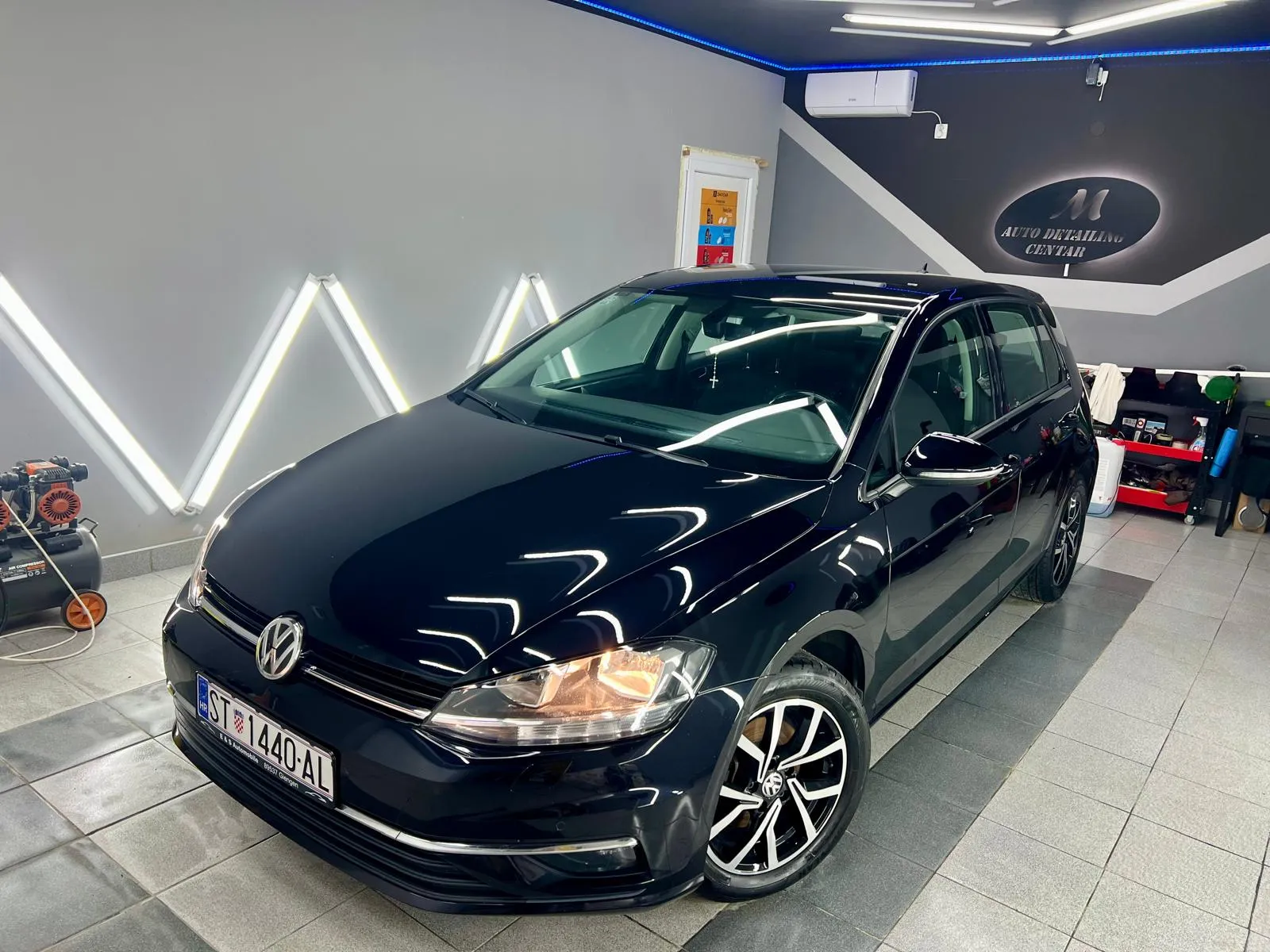 VW Golf 7 — kompletni detailing, rezultat 2
